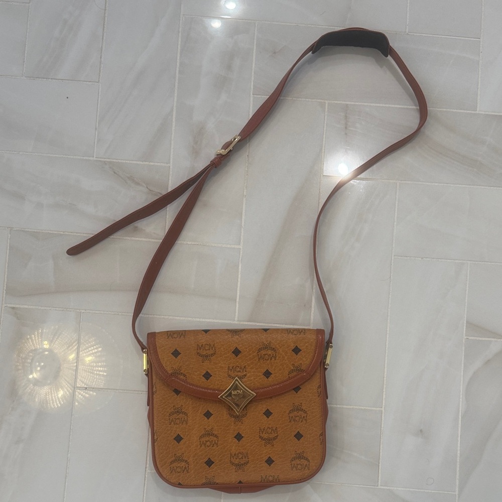 MCM Brown Crossbody Bag